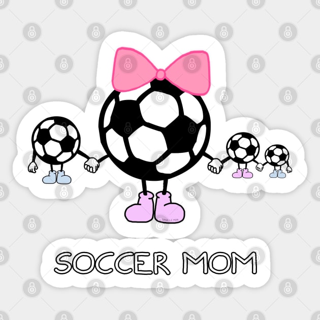 Soccer Mom Sticker by Danielle